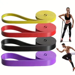 1pc Elastic Resistance Band for Pilates and Home Gym Workout