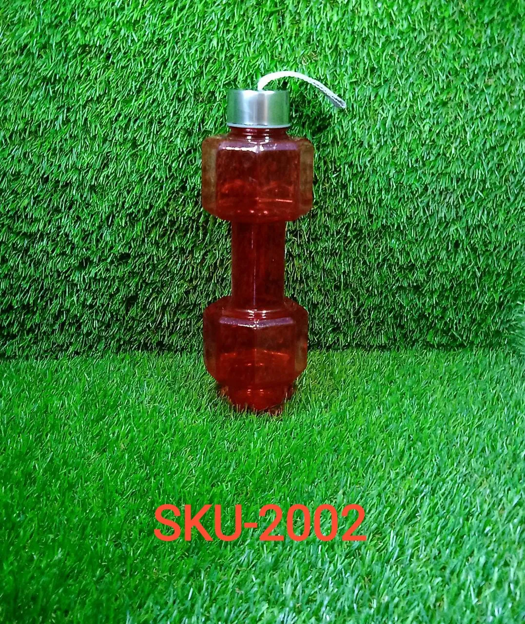 2002_Steel Cap Plastic water Dumbbells Bottle