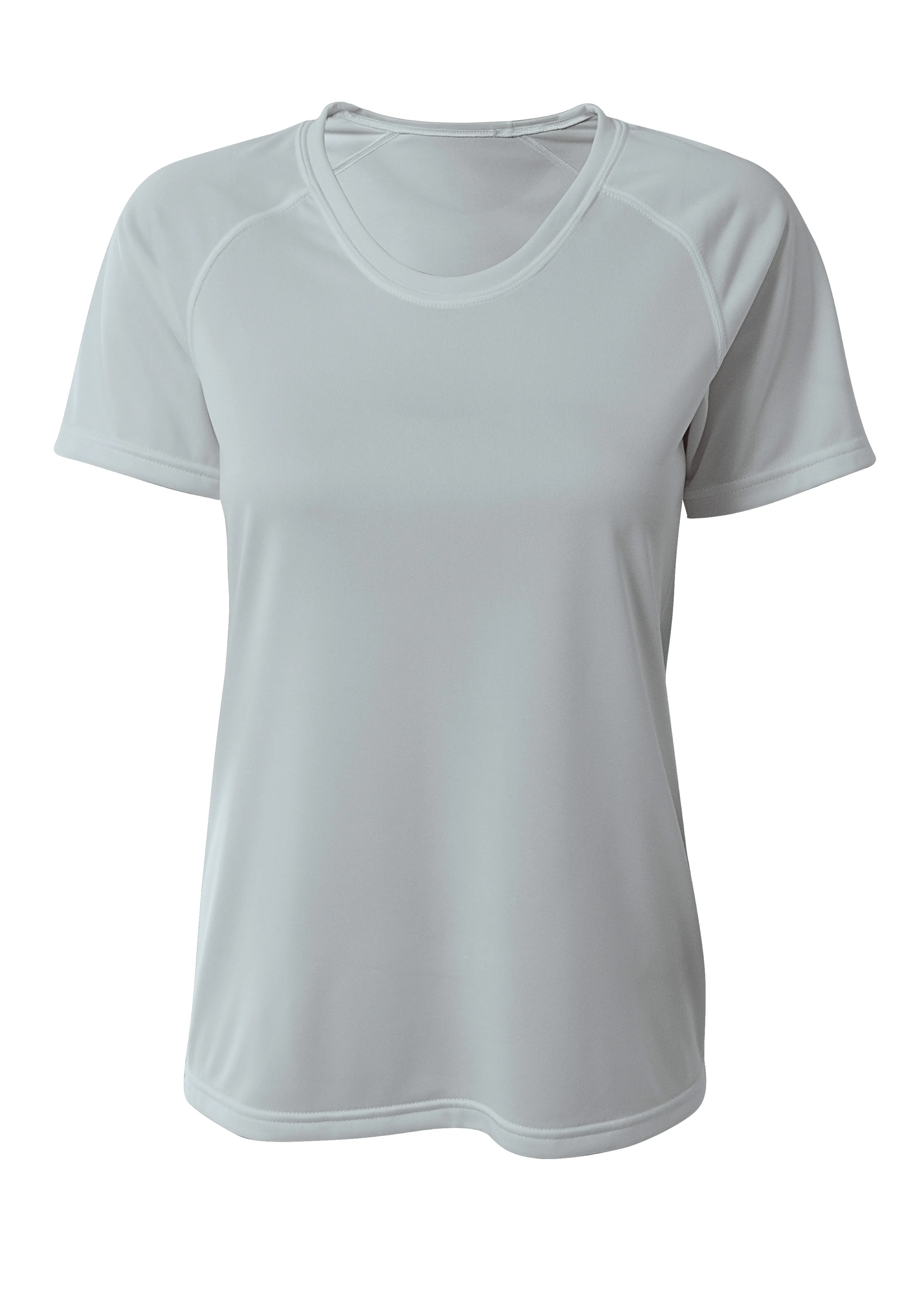 A4 Womens SureColor Short Sleeve Cationic Tee