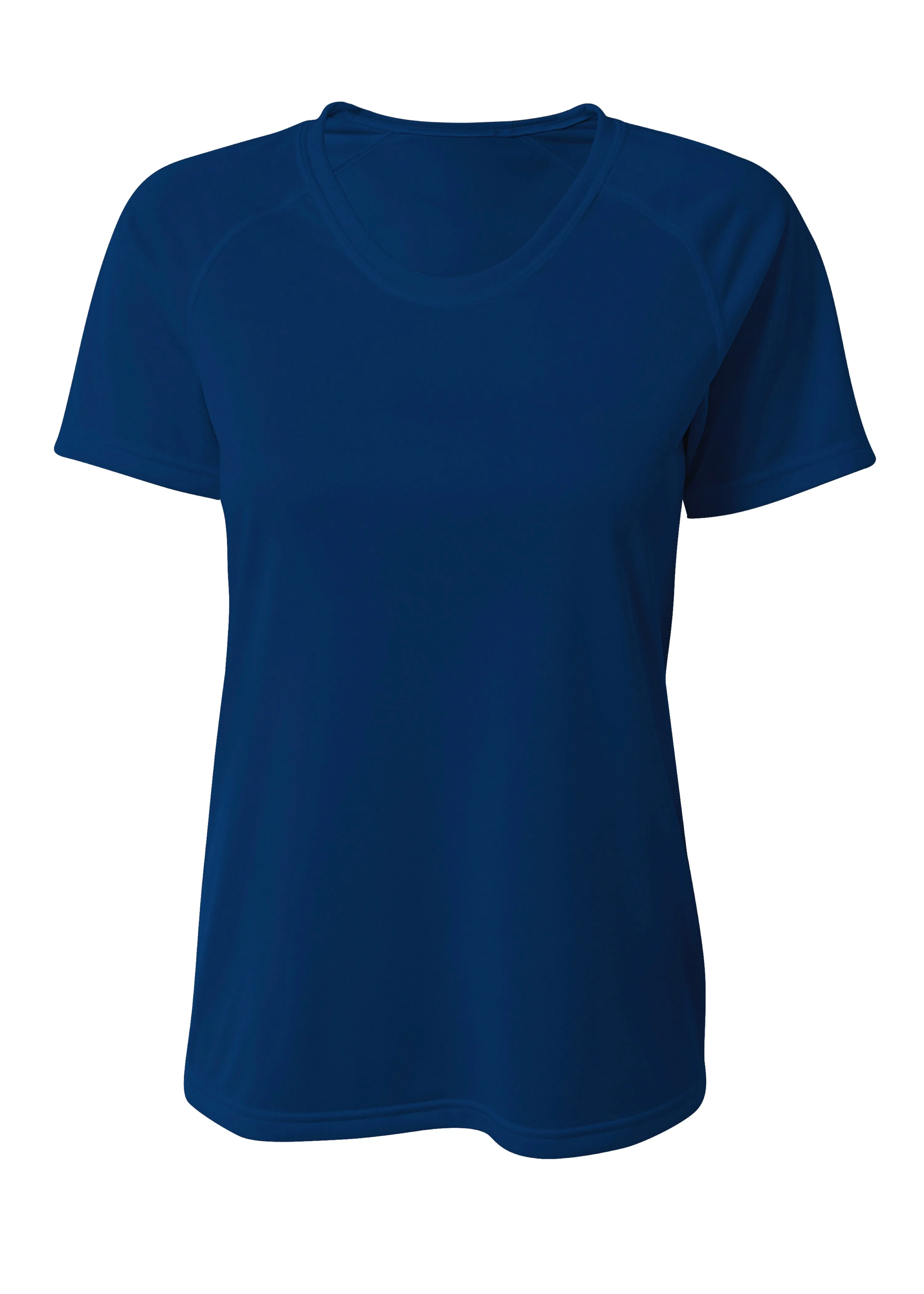 A4 Womens SureColor Short Sleeve Cationic Tee