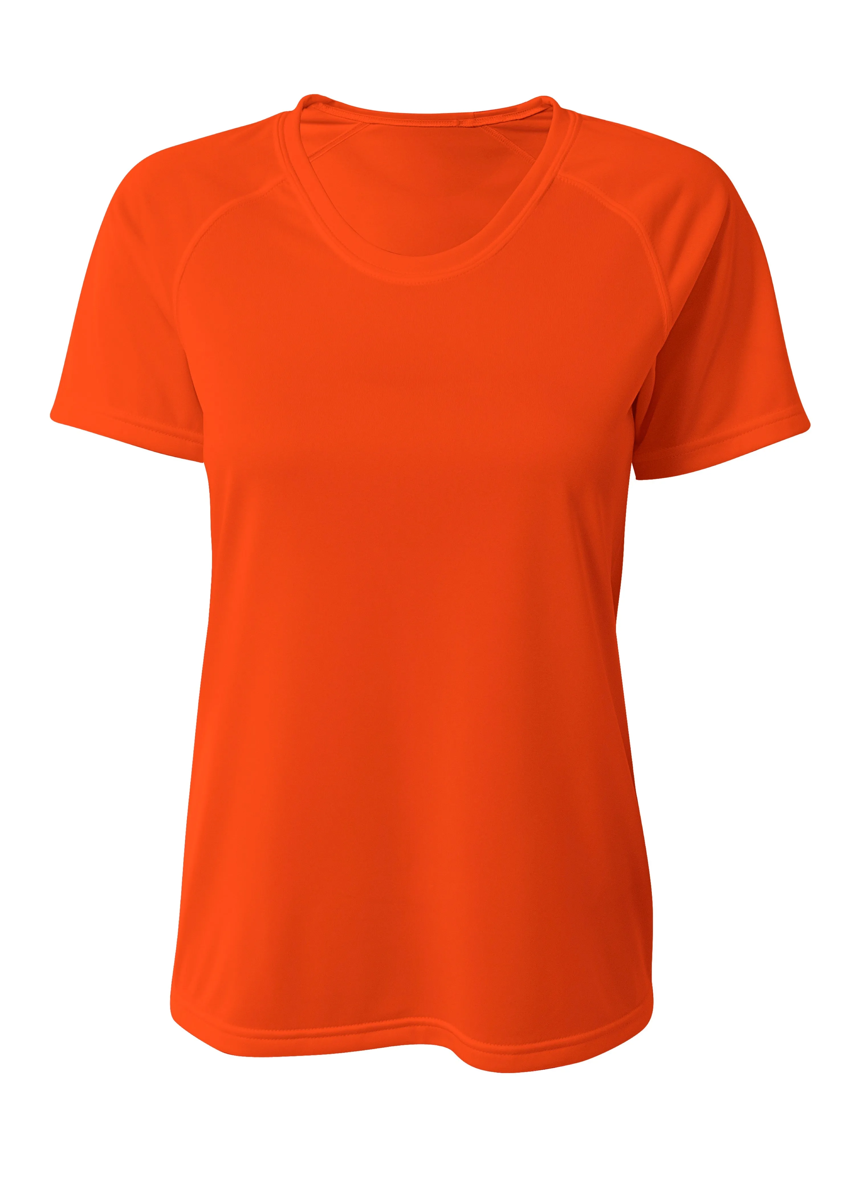 A4 Womens SureColor Short Sleeve Cationic Tee