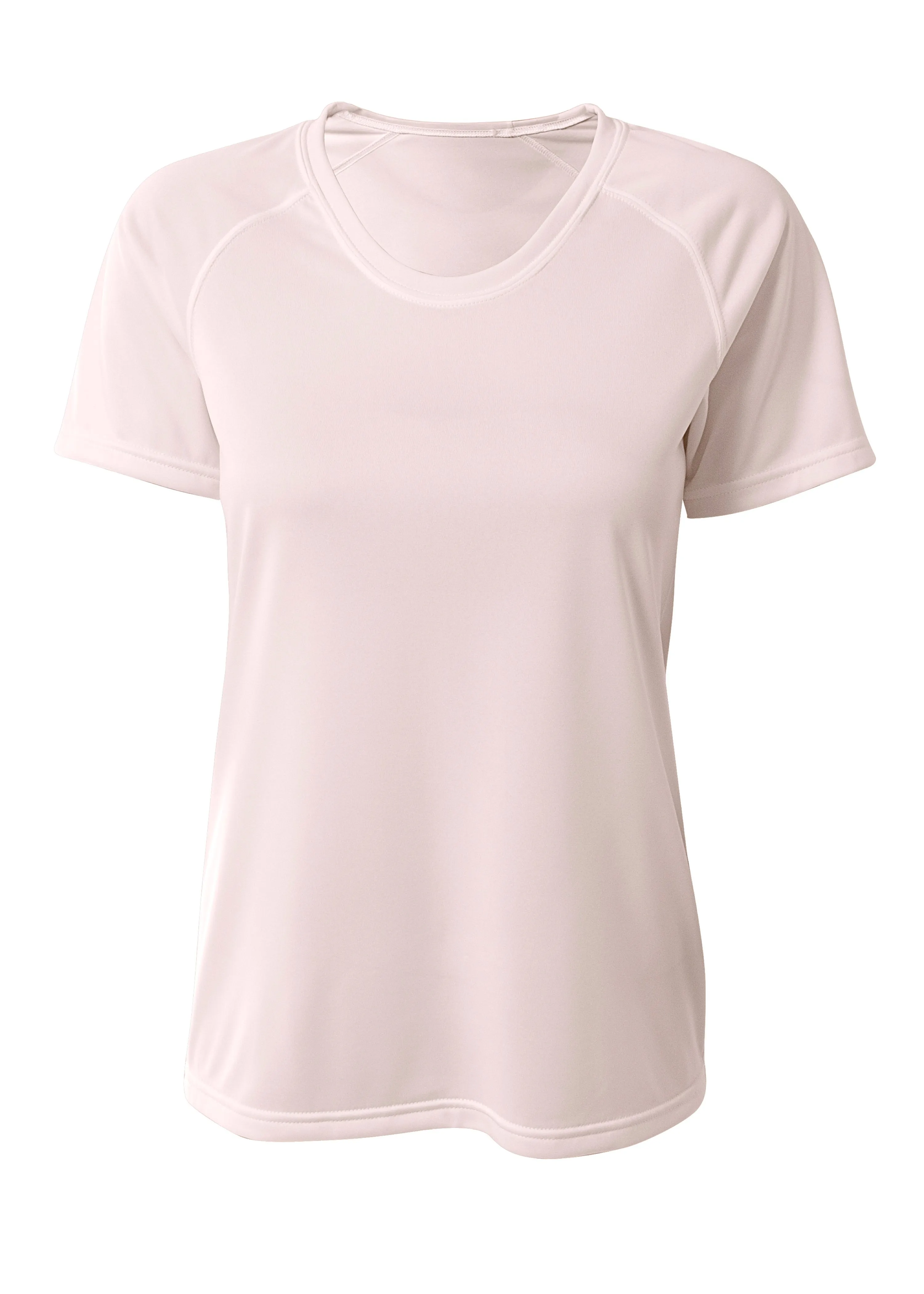 A4 Womens SureColor Short Sleeve Cationic Tee