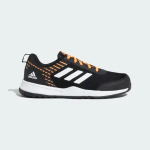 Adidas Lit-up 1.0 K Kids Shoes (7-13 Year)-Core Black / Cloud White / Screaming Orange