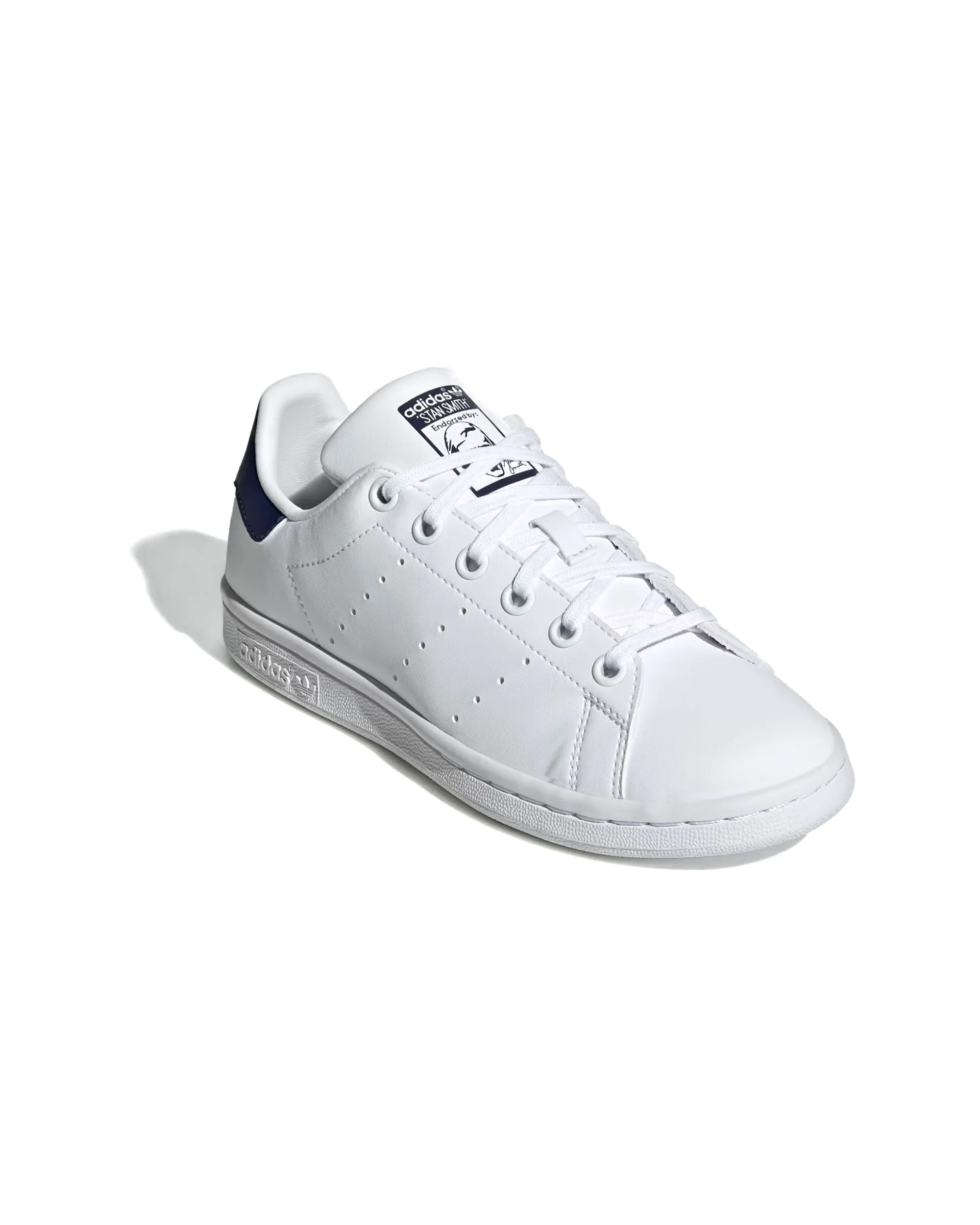 Adidas Stan Smith J Bianco Blu