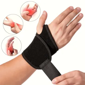 Adjustable Wrist Strap for Comfortable Support  Fits Both Hands