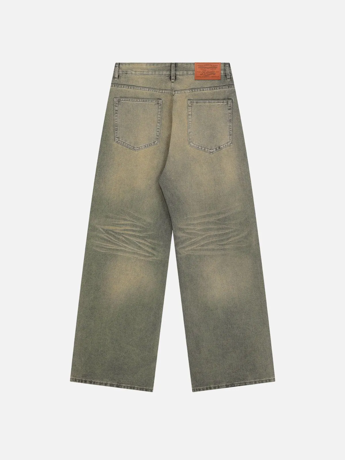 Aelfric Eden Mud Dyeing Washed Jeans