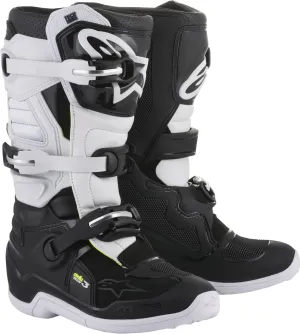 ALPINESTARS TECH 3 STELLA BOOTS BLACK/WHITE SZ 07 2013218-12-7