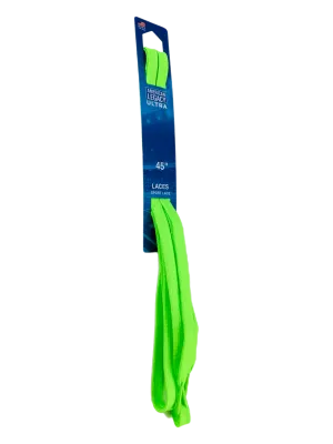 American Legacy ® Ultra Narrow Flat Tubular Laces | Neon Green