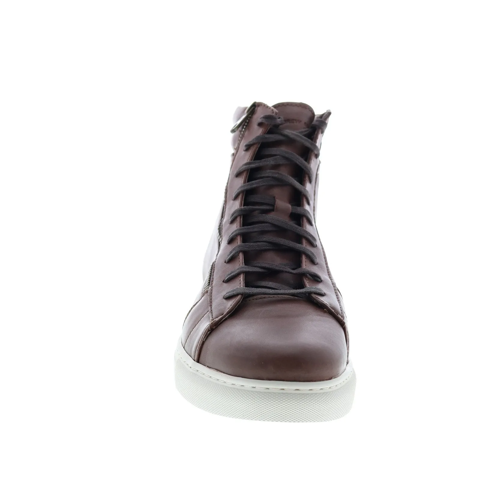 Andrew Marc Remsen AMREMSL-242 Mens Brown Leather Lifestyle Sneakers Shoes