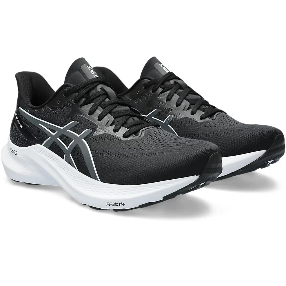 Asics Men's GT-2000 12 Running Shoes Black / Carrier Grey