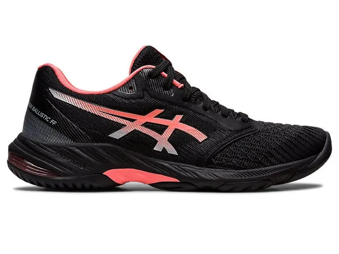 Asics Womens Netburner Ballistic FF 3 - Black/Papaya