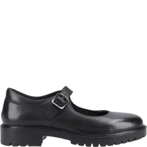 AURORA Girls Leather Shoes Black