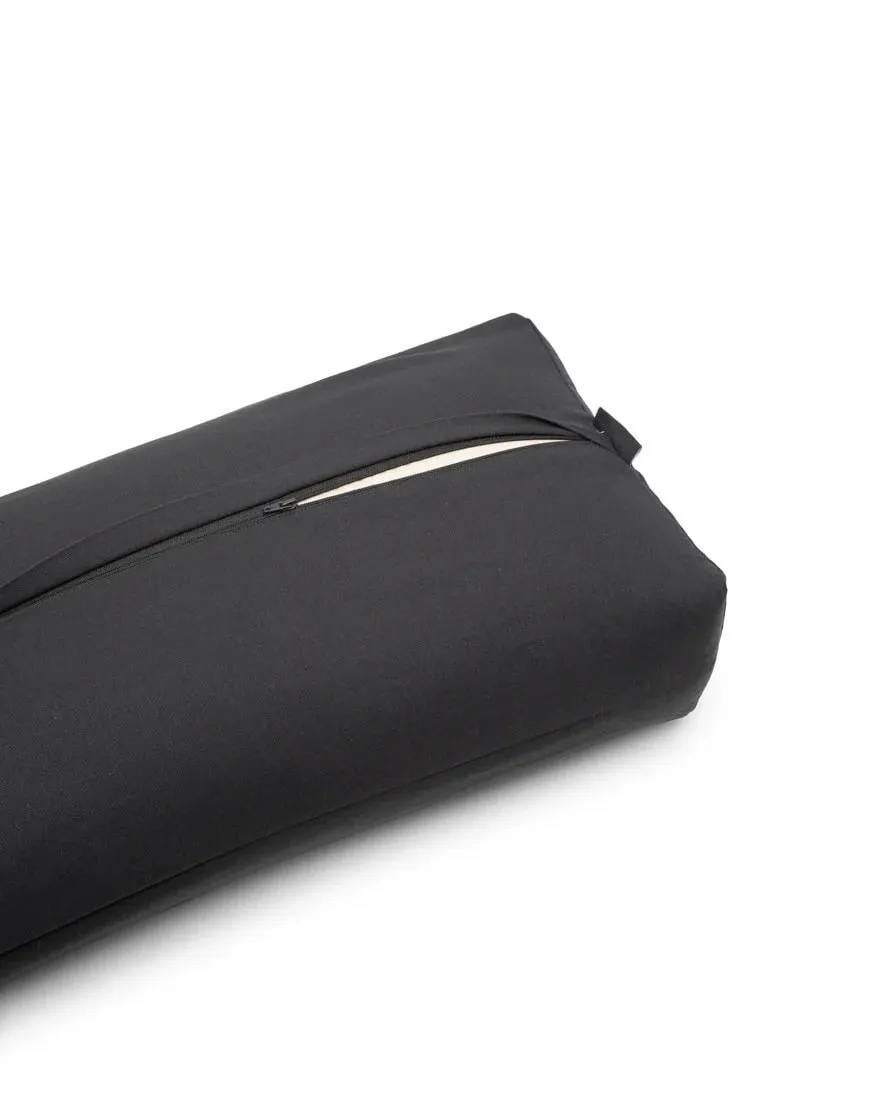 B, Halfmoon Cotton Restorative Yoga Bolster