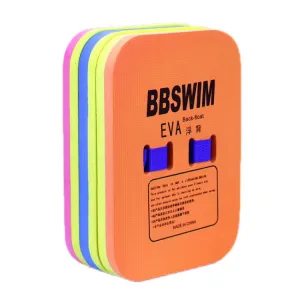 BBSWIM Swimming Back Flotation Board Swimming Buoyancy Aids, Color: Large Orange