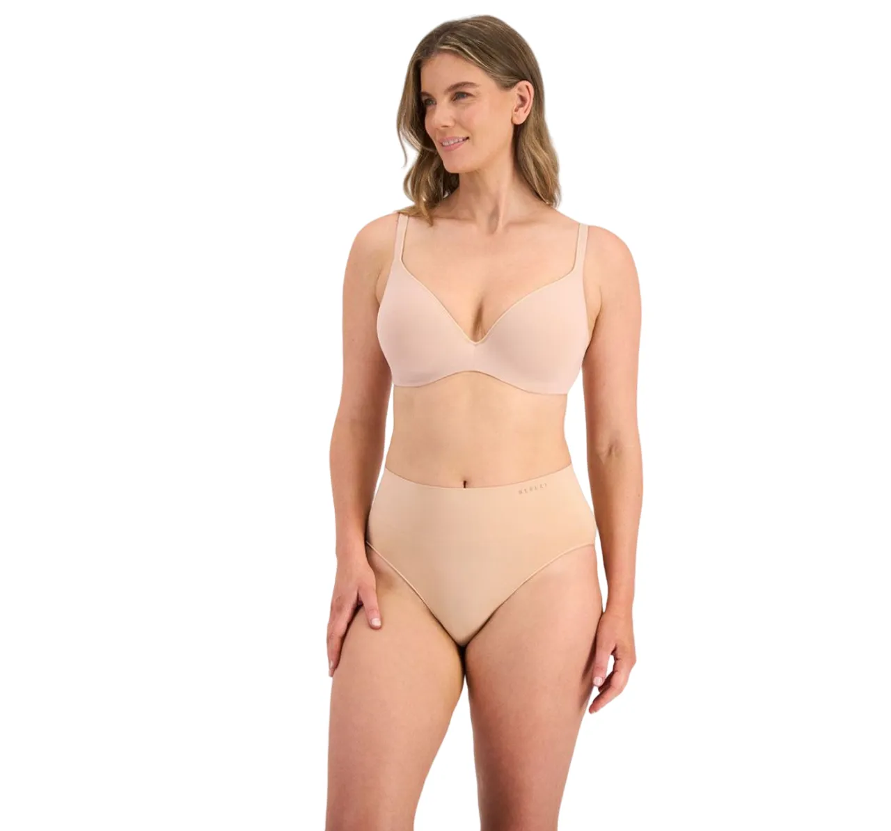 Berlei Barely There Cotton Rich Contour Nude Bra