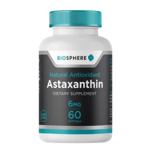 Biosphere Astaxanthin 6mg 60 Softgels