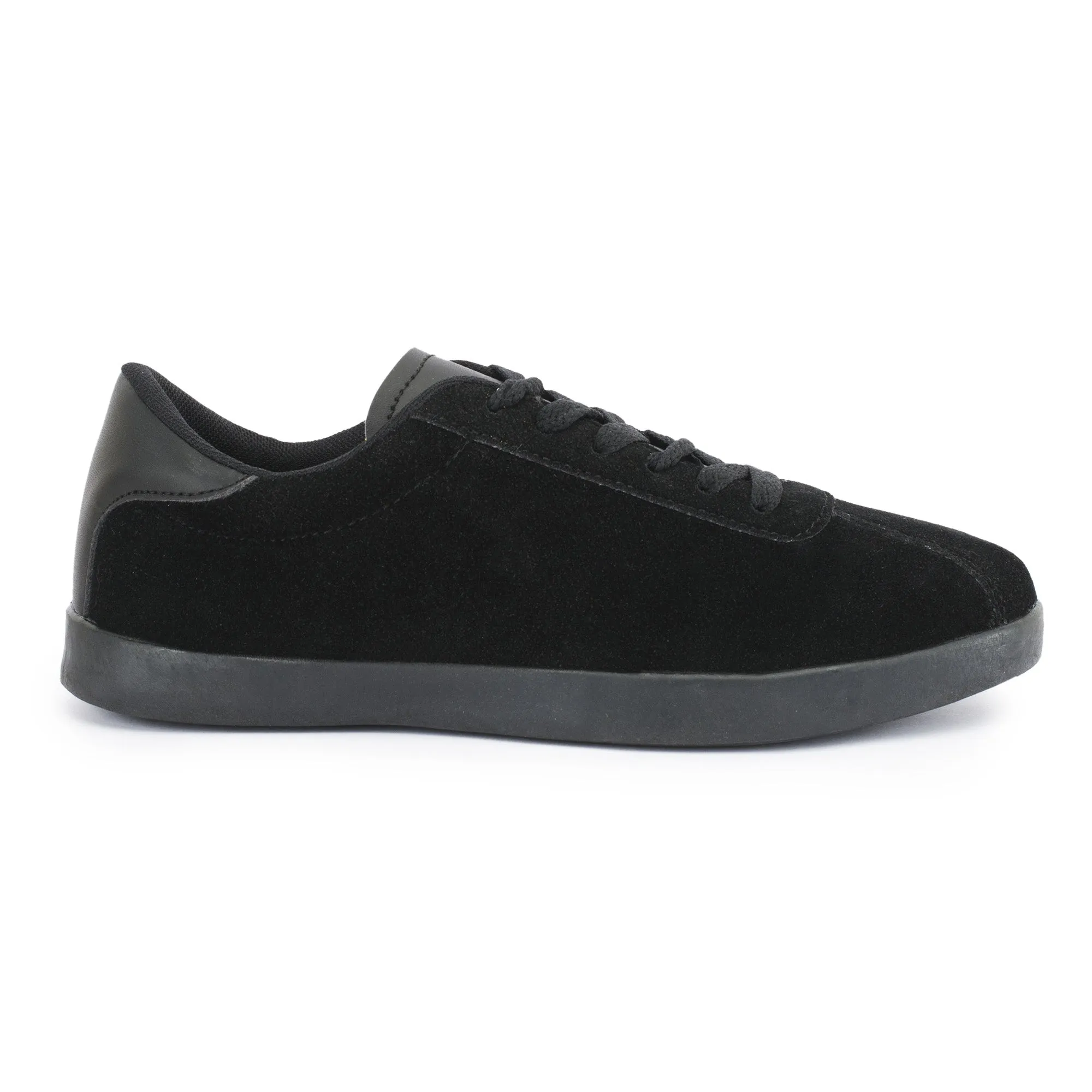 Black Chunky Lace Up Trainer