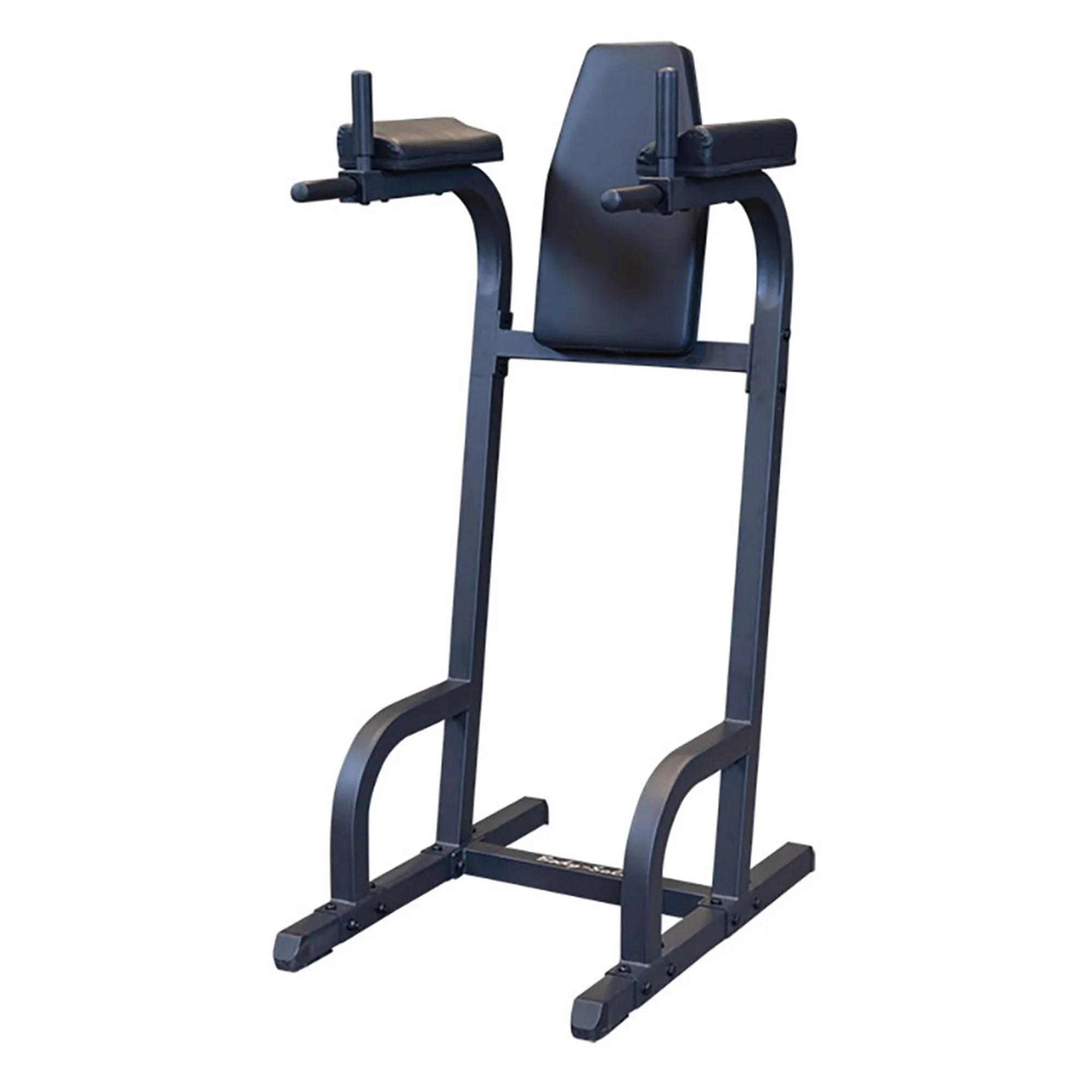 Body Solid Vertical Knee Raise and Dip Exercise Workout Station, Black(Open Box)