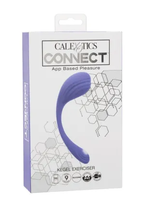 Calexotics Connect Kegel Exerciser Rechargeable Silicone App Compatible Stimulator with Remote