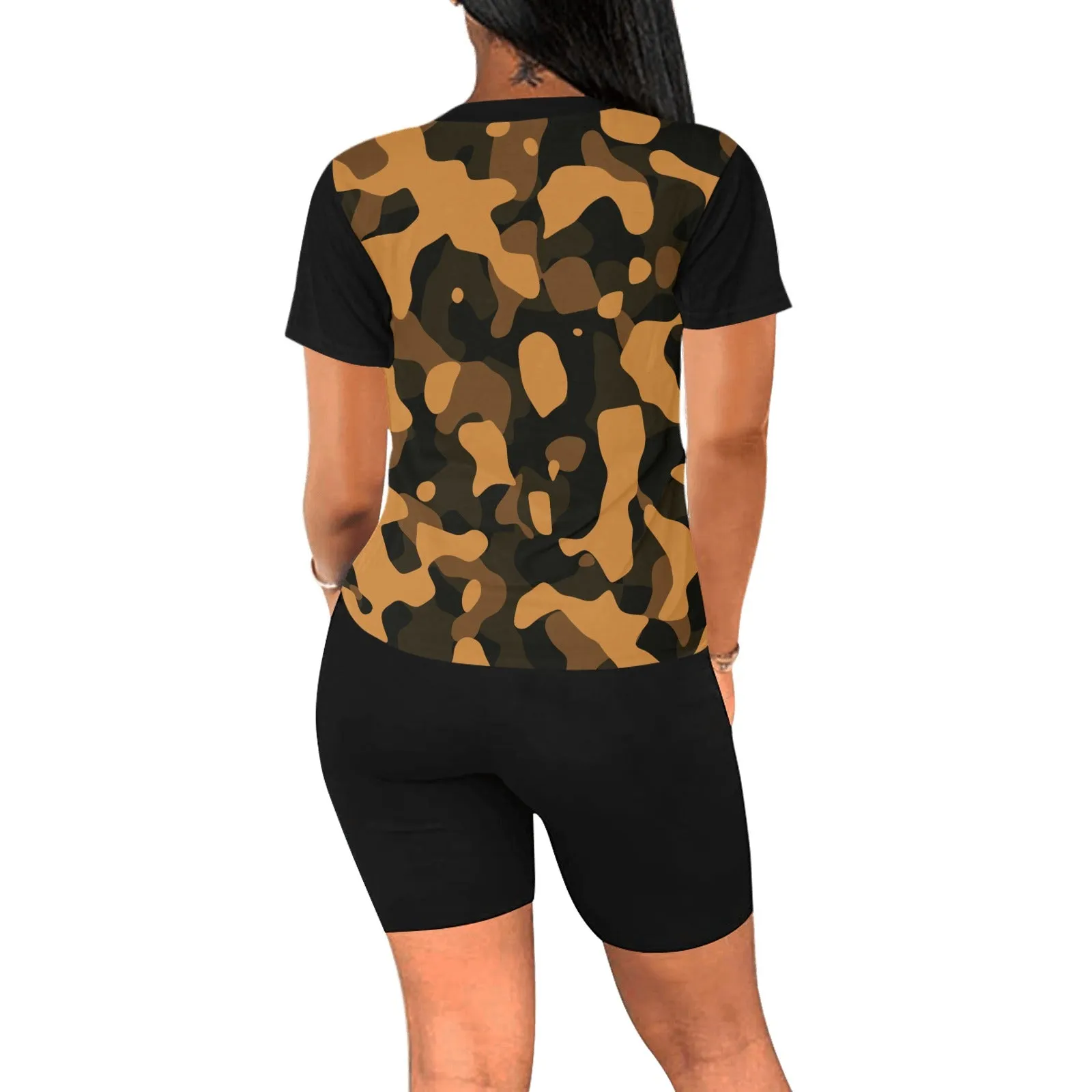 Camouflage Collection Women's Workout Set