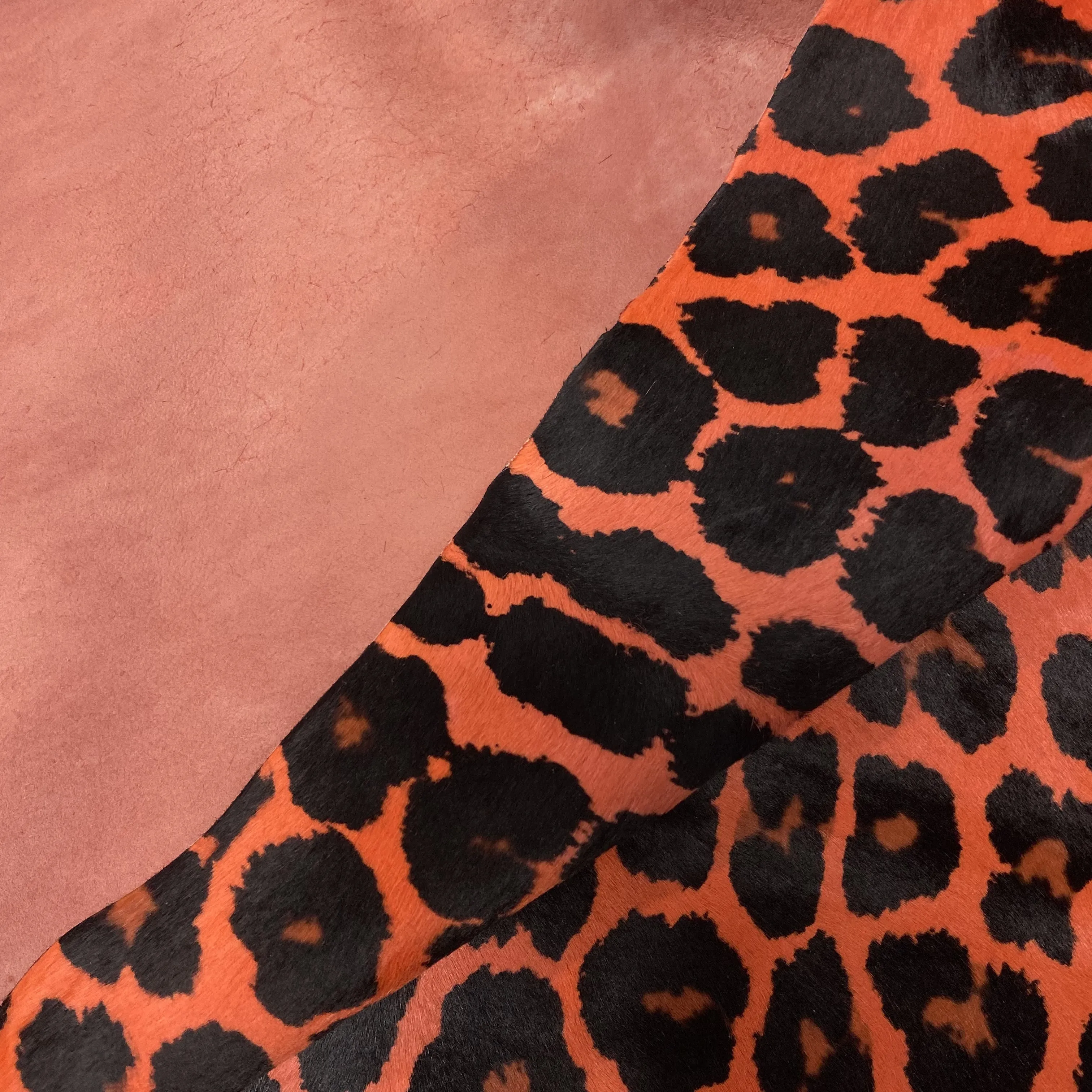 Cavalino Hair-On Calf Fire Leopard