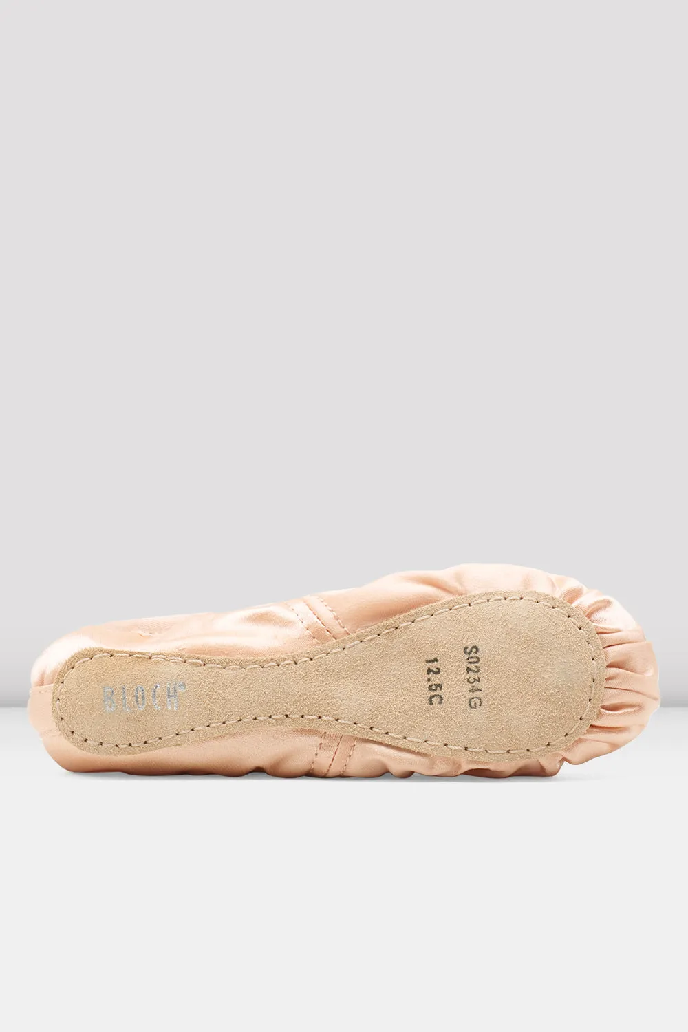 Childrens Stretch Satin Ballet Shoes