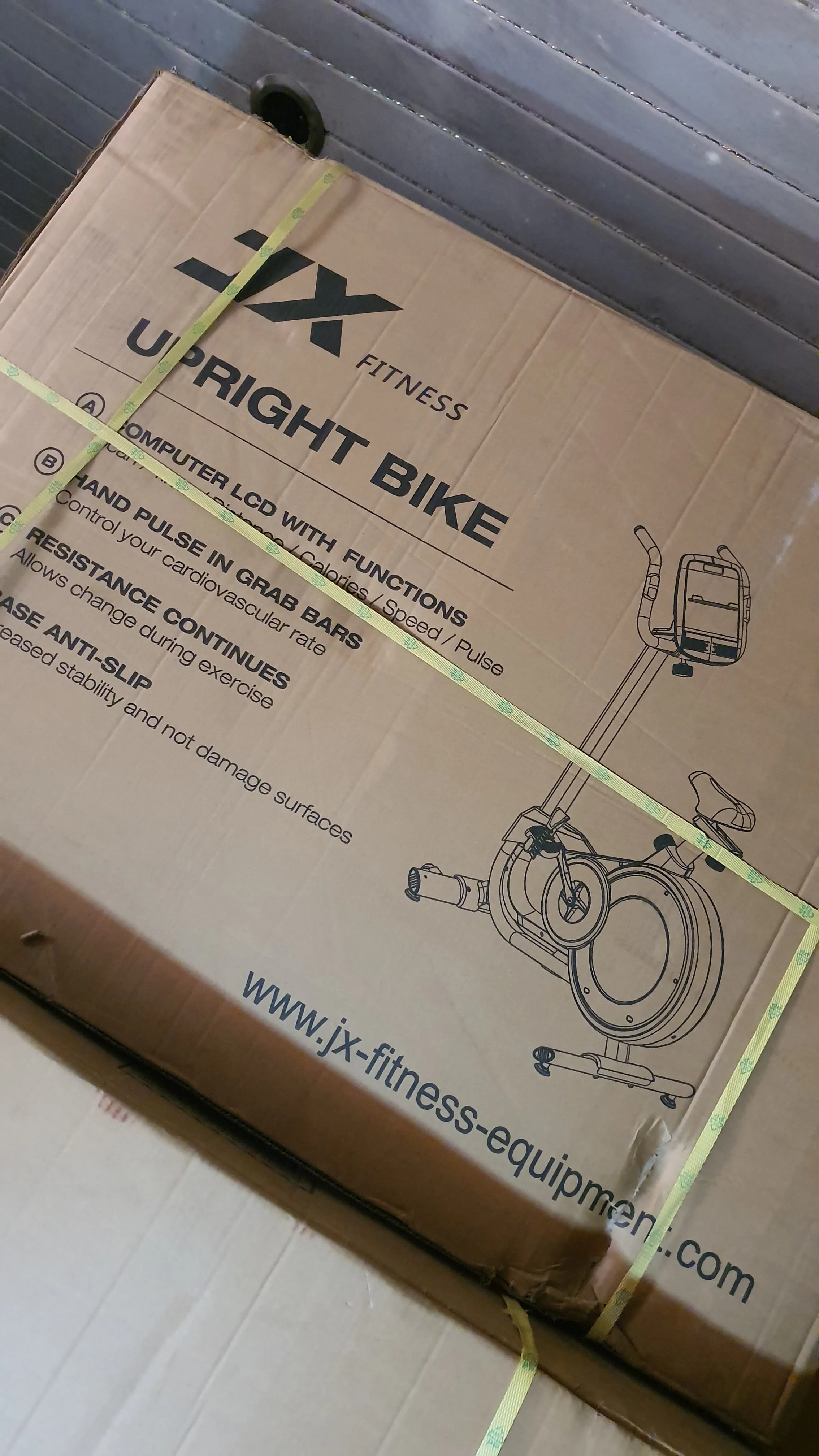 Commercial Upright Exercise Bike (JX Fitness - 170U)