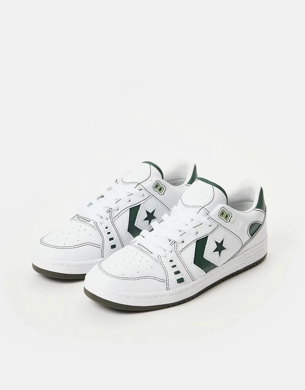 Converse AS-1 Pro Skate Shoes - White/Fir/White