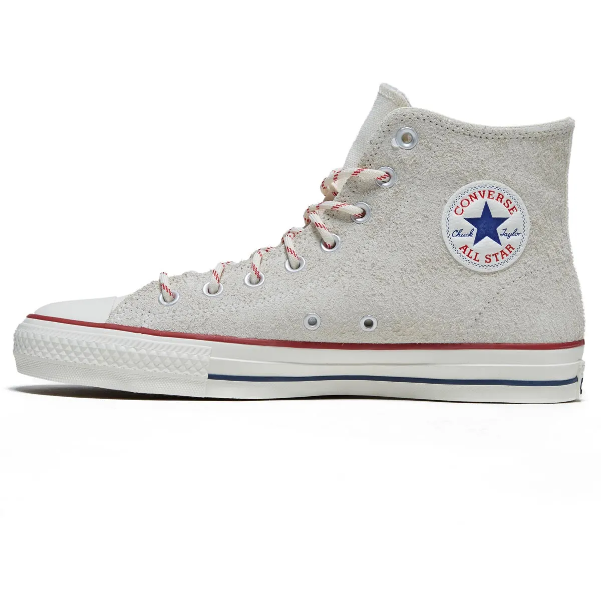 Converse Chuck Taylor All Star Pro Hi Shoes - Egret/Red/Blue