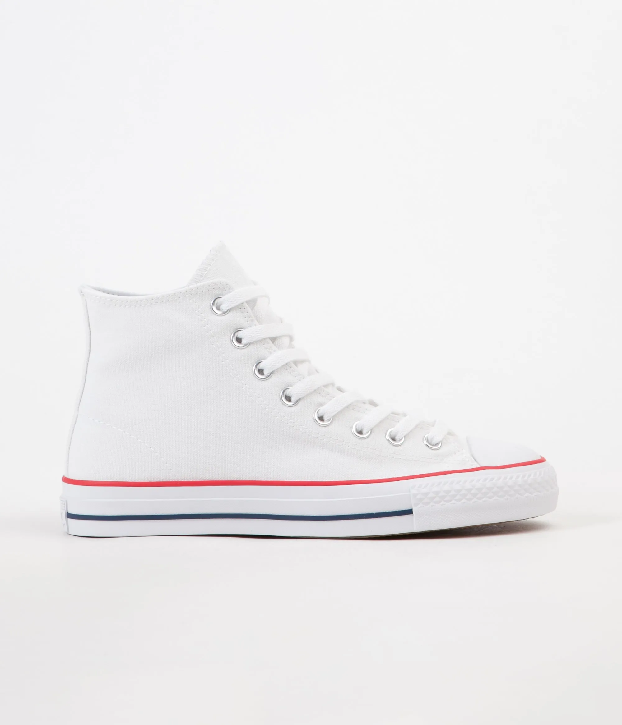 Converse CTAS Pro Hi Shoes - White / Red / Insignia Blue