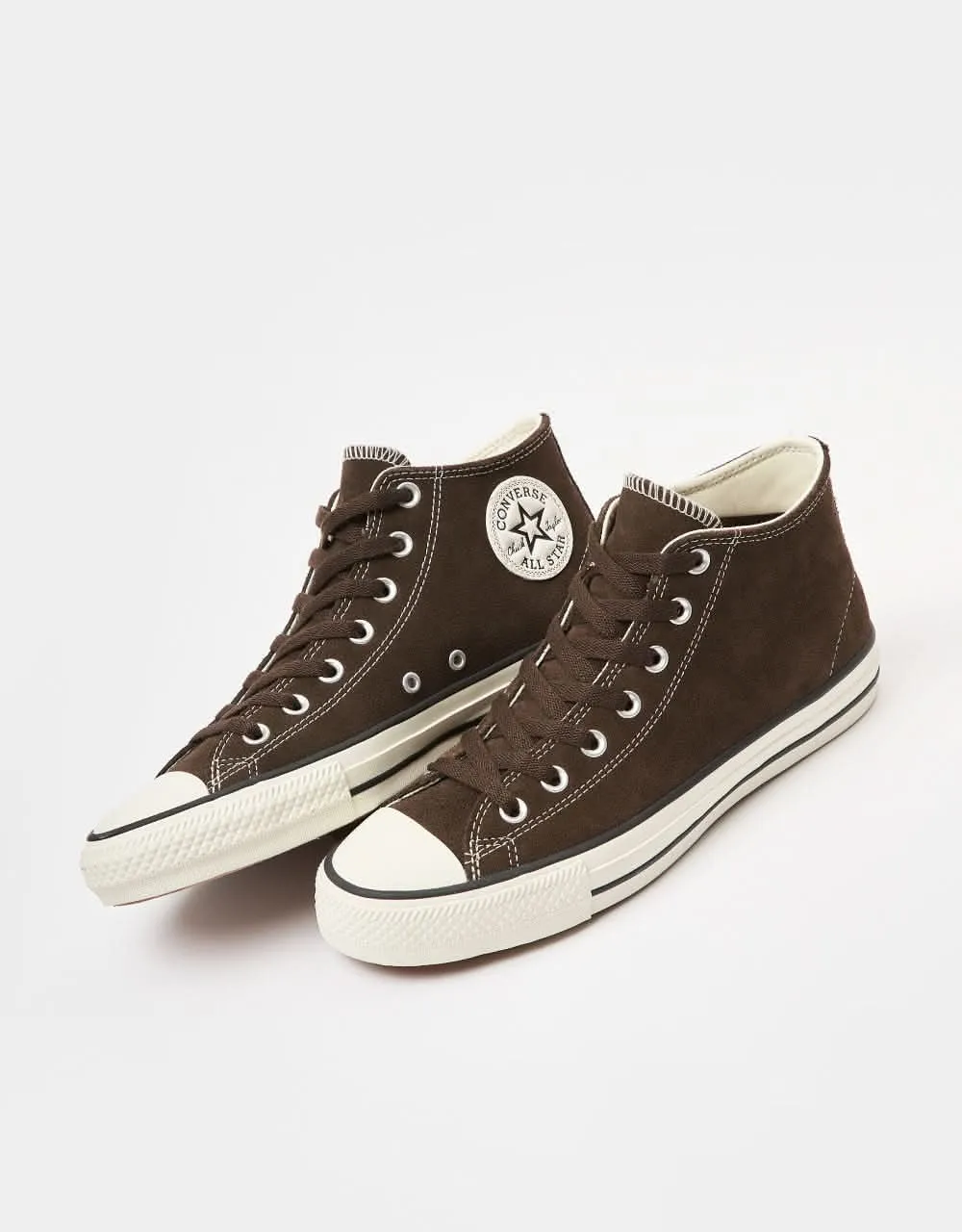 Converse CTAS Pro Mid Skate Shoes - Fresh Brew/Egret/Black