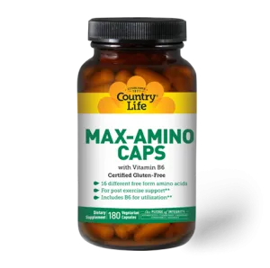 Country Life Max-Amino 180 Vegetable Capsules