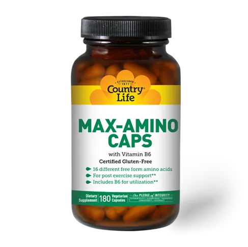 Country Life Max-Amino 90 Vegetable Capsules