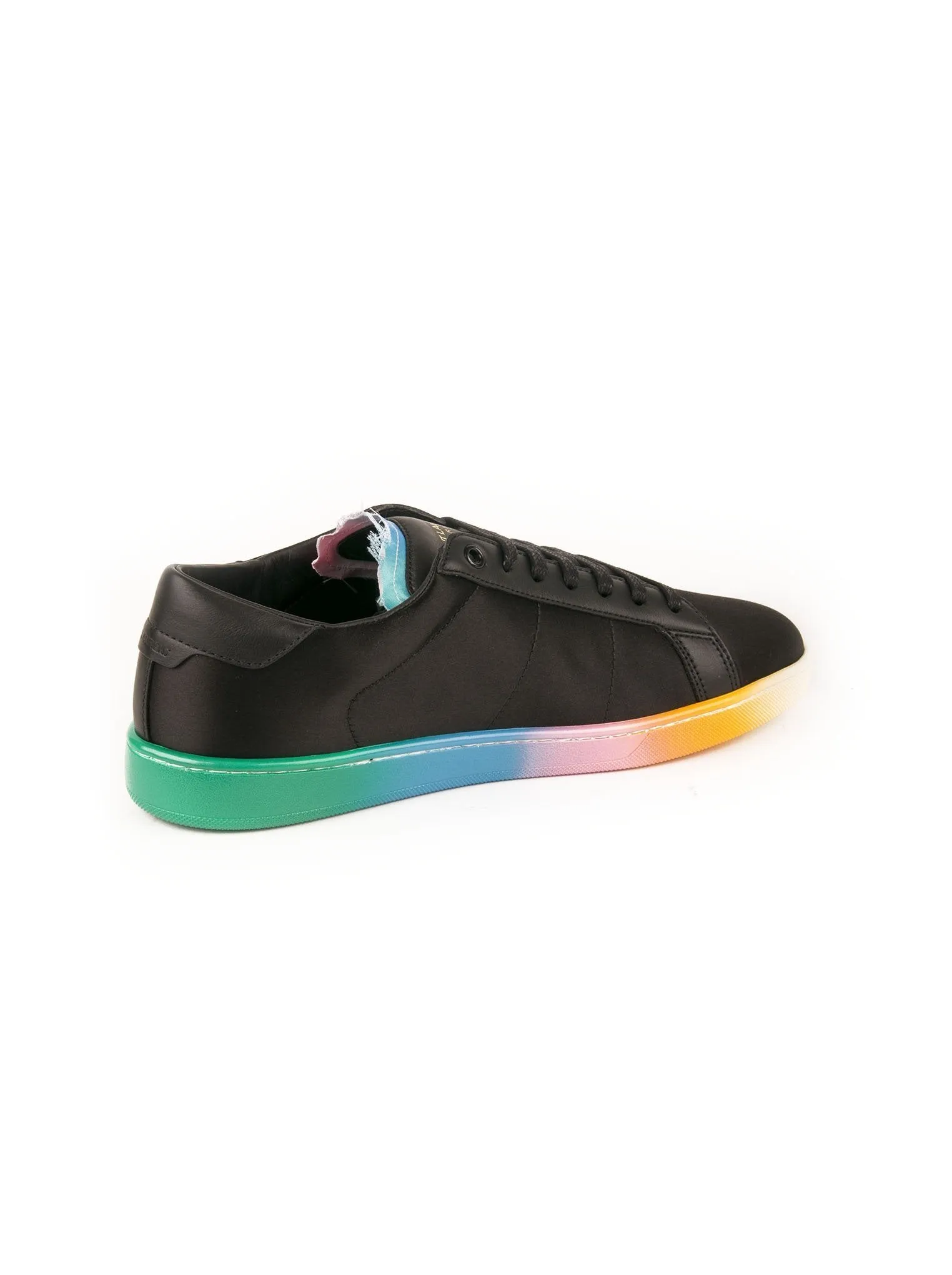 Court Classic SL/06 Low-Top Sneakers - Black / Rainbow