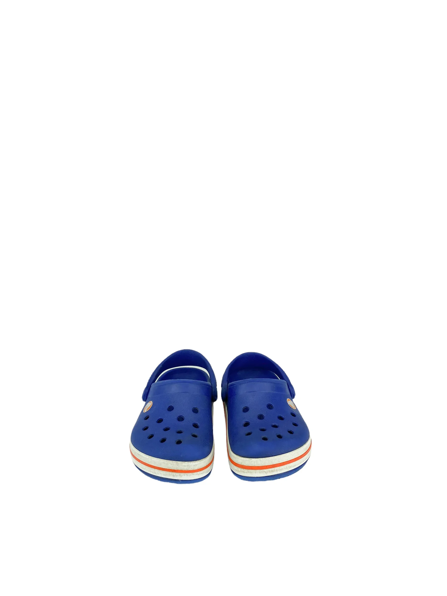 Crocs, Boy's Crocband™ Crocs, Cobalt, Size 7 (Approx. Age 3)