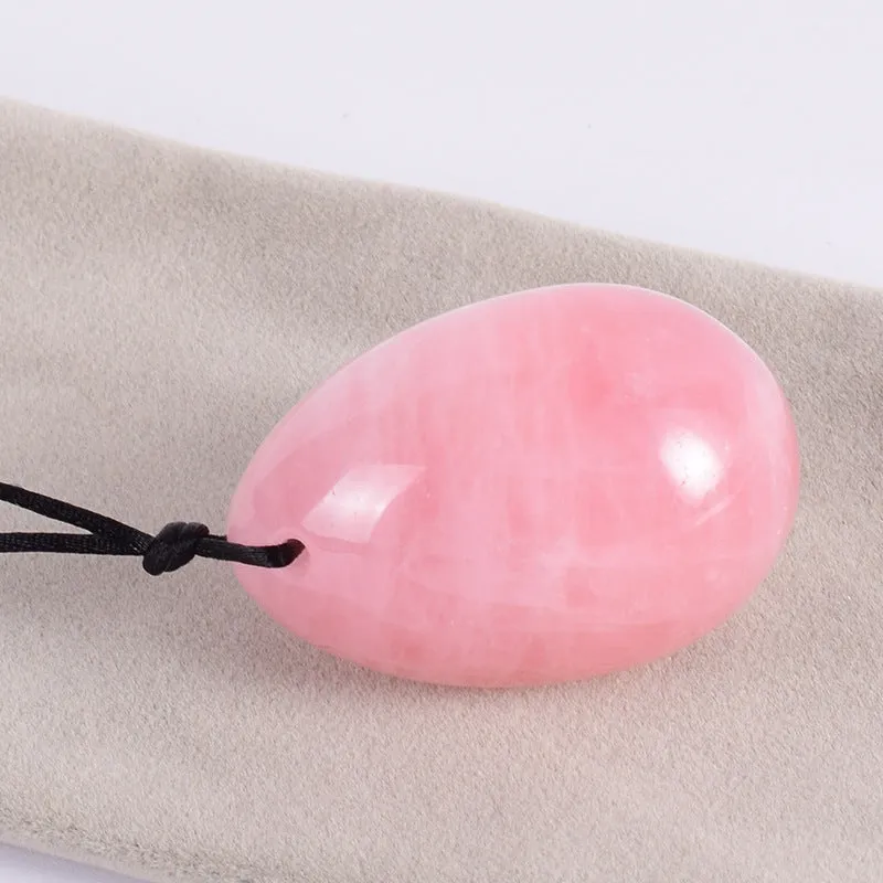 Crystal Massage Ball Egg-Shaped Craft Postpartum Exercise Training Ball Massage Stick Jade Powder