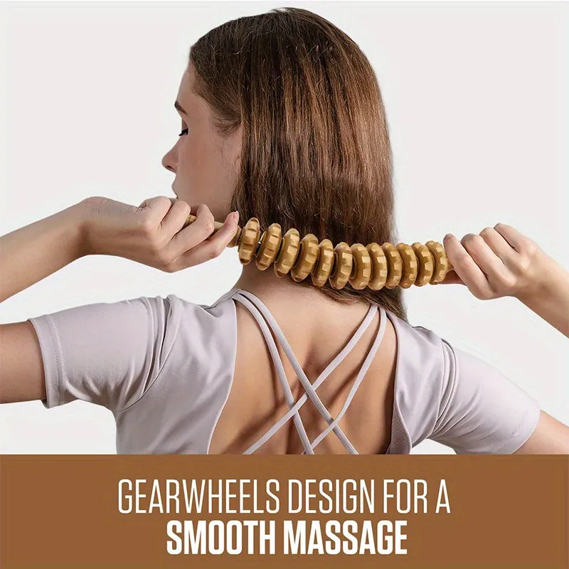 Curved Wood Massage Roller Tools for Cellulite  Muscle Relief