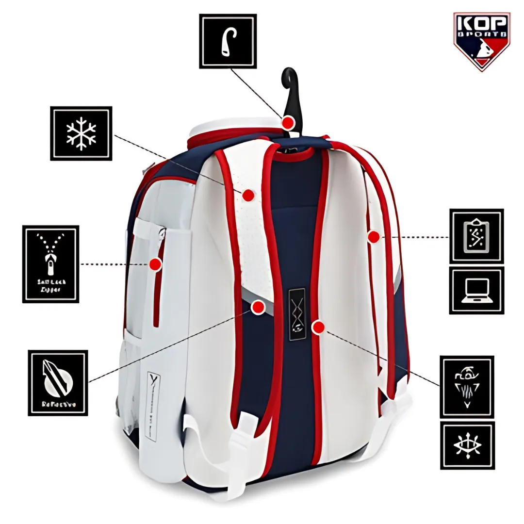 Custom All-Star Utility Player Backpack | Baseball or Softball