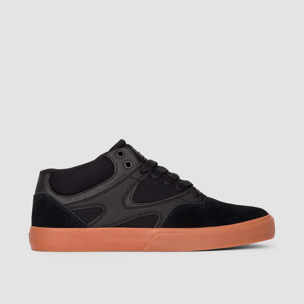 DC Kalis Vulc Mid Shoes - Black/Black/Gum