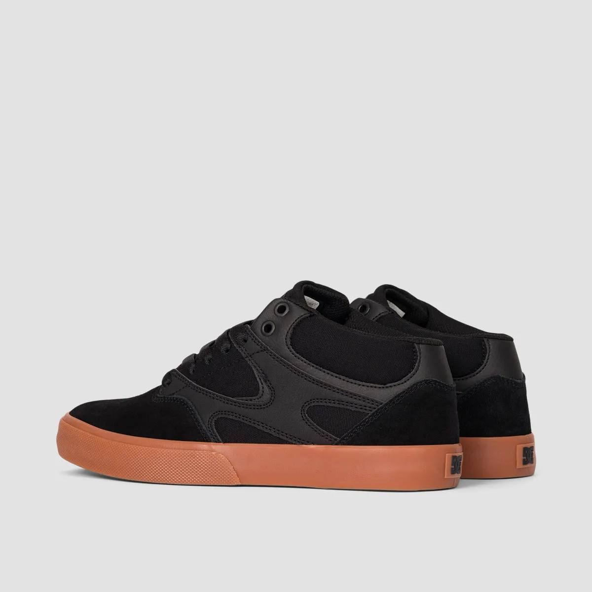 DC Kalis Vulc Mid Shoes - Black/Black/Gum