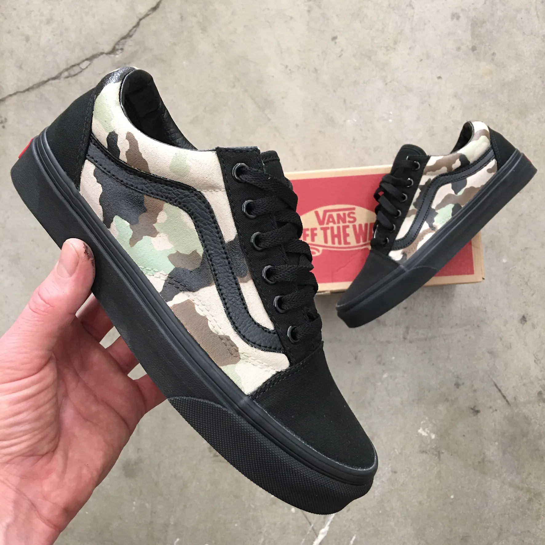 Desert Camo Old Skool Vans