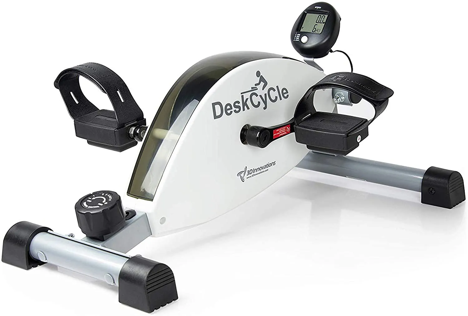 DeskCycle Under Desk Bike Pedal Exerciser – Mini Exercise Peddler – Stationary Cycle for Home & Office