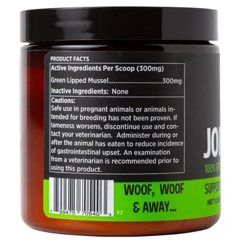 Diggin Your Dog Super Snouts Joint Power (100% Green Lipped Mussel) for Dogs & Cats