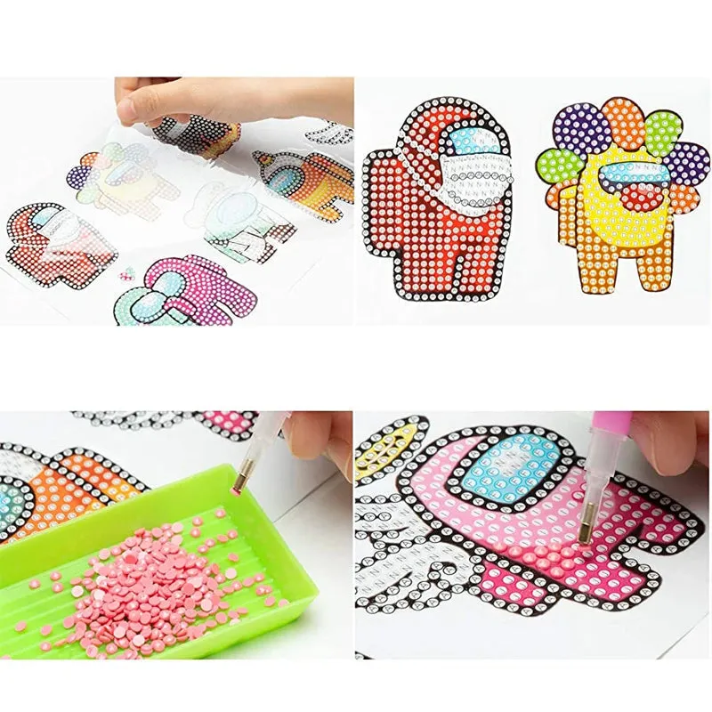 DIY Children's FreeSstick Cartoon Diamond Painting