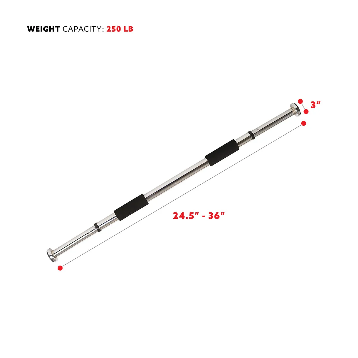 Doorway Chin-Up Bar / Door Pull-Up Bar