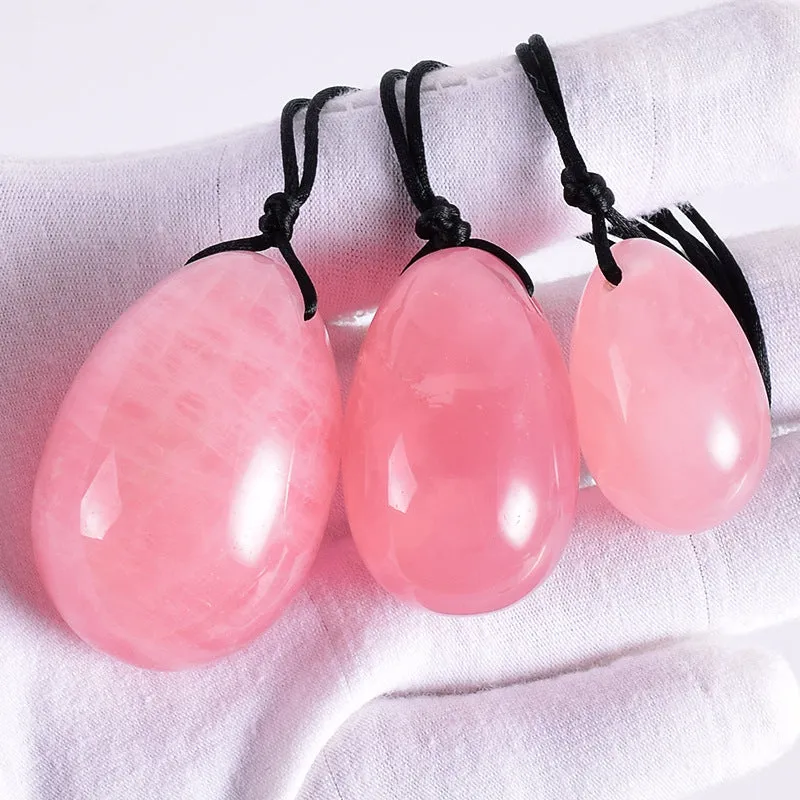 Egg-Shaped Craft Postpartum Exercise Training Ball Massage Stick Jade Powder Crystal Egg Vulva Egg