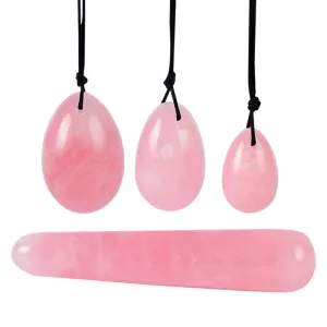 Egg-Shaped Craft Postpartum Exercise Training Ball Massage Stick Jade Powder Crystal Egg Vulva Egg