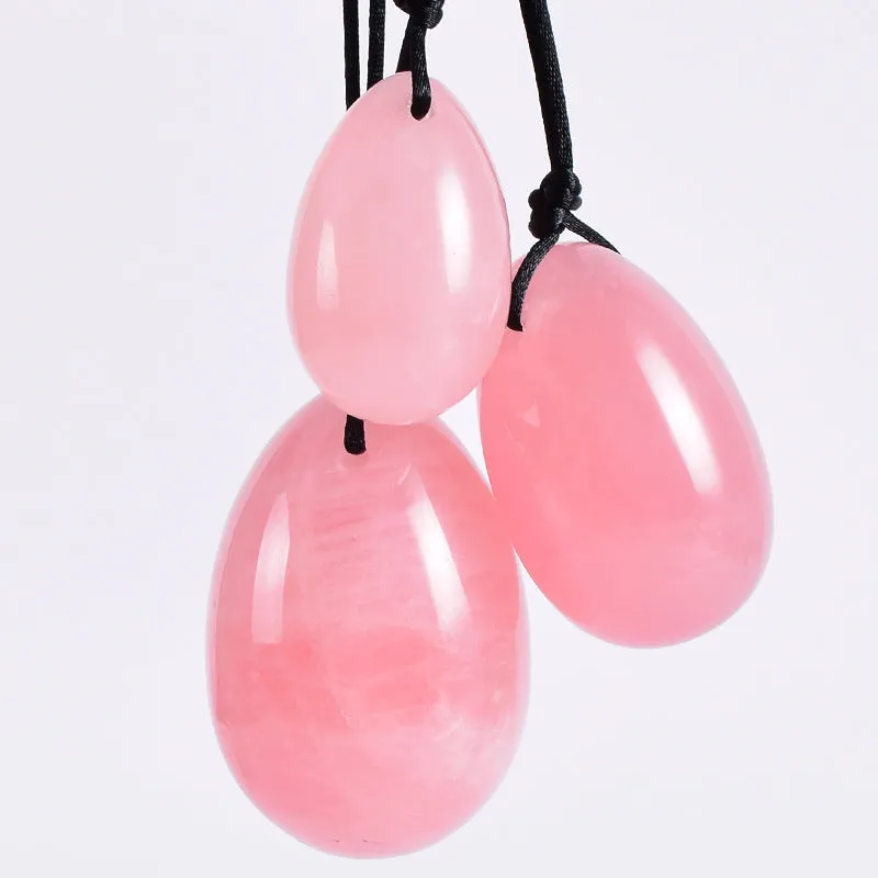 Egg-Shaped Craft Postpartum Exercise Training Ball Massage Stick Jade Powder Crystal Egg Vulva Egg