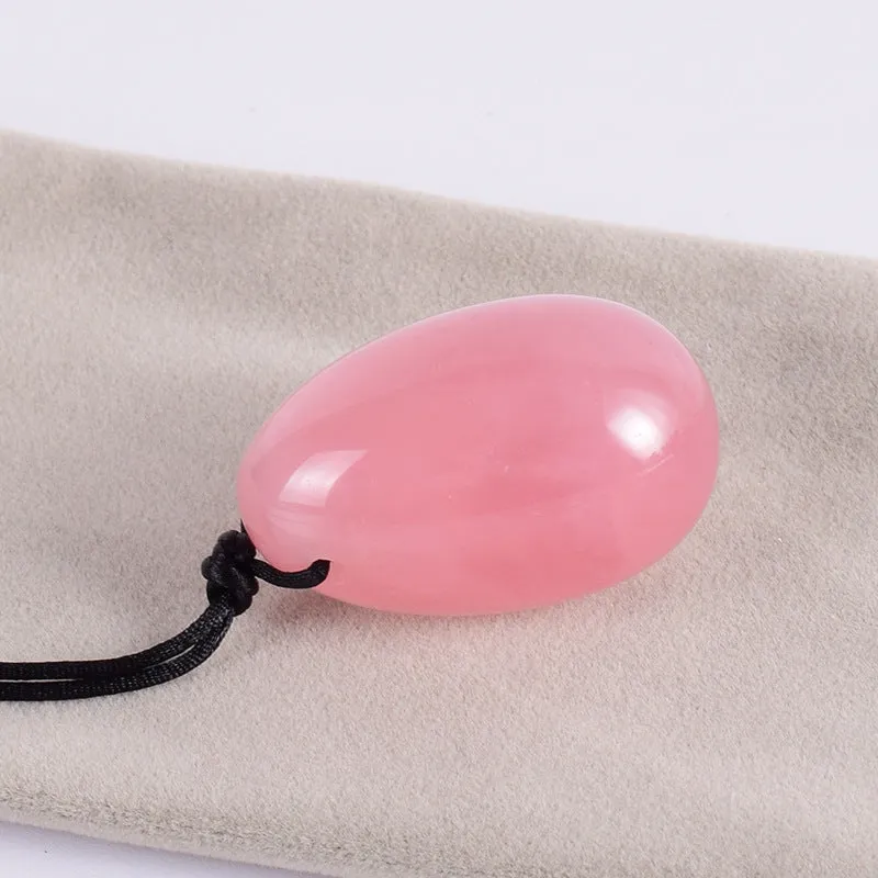 Egg-Shaped Craft Postpartum Exercise Training Ball Massage Stick Jade Powder Crystal Egg Vulva Egg