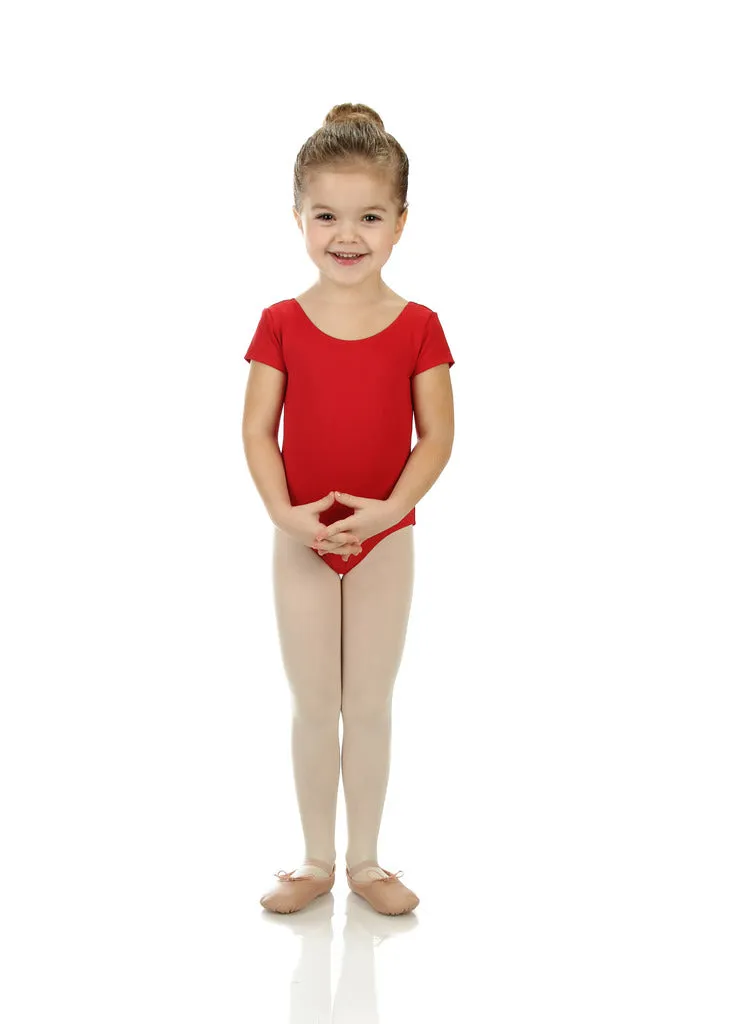 Elowel Kids Girls' Basic Short Sleeve Leotard (Size 2-14 Years) Multiple Colors